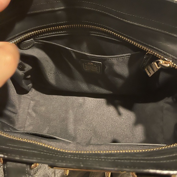 Coach Patchwork pebble leather swagger satchel - Picture 5 of 10